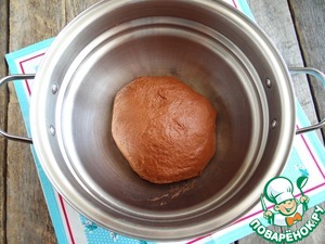 Шоколадный пирог с кокосово-вишневой начинкой