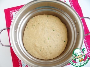 Ржано-пшеничный хлеб с печенью