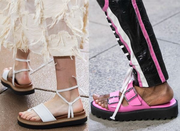 Модные женские сандалии – лето 2019